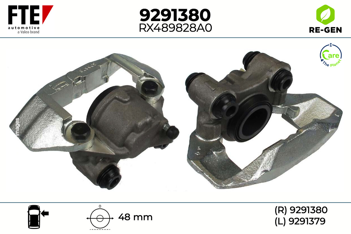 Étrier de frein FTE automotive GmbH ref. 9291380