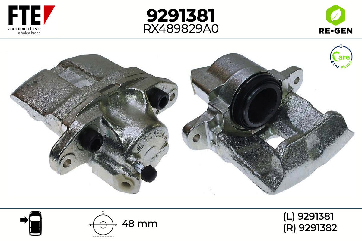 Étrier de frein FTE automotive GmbH ref. 9291381
