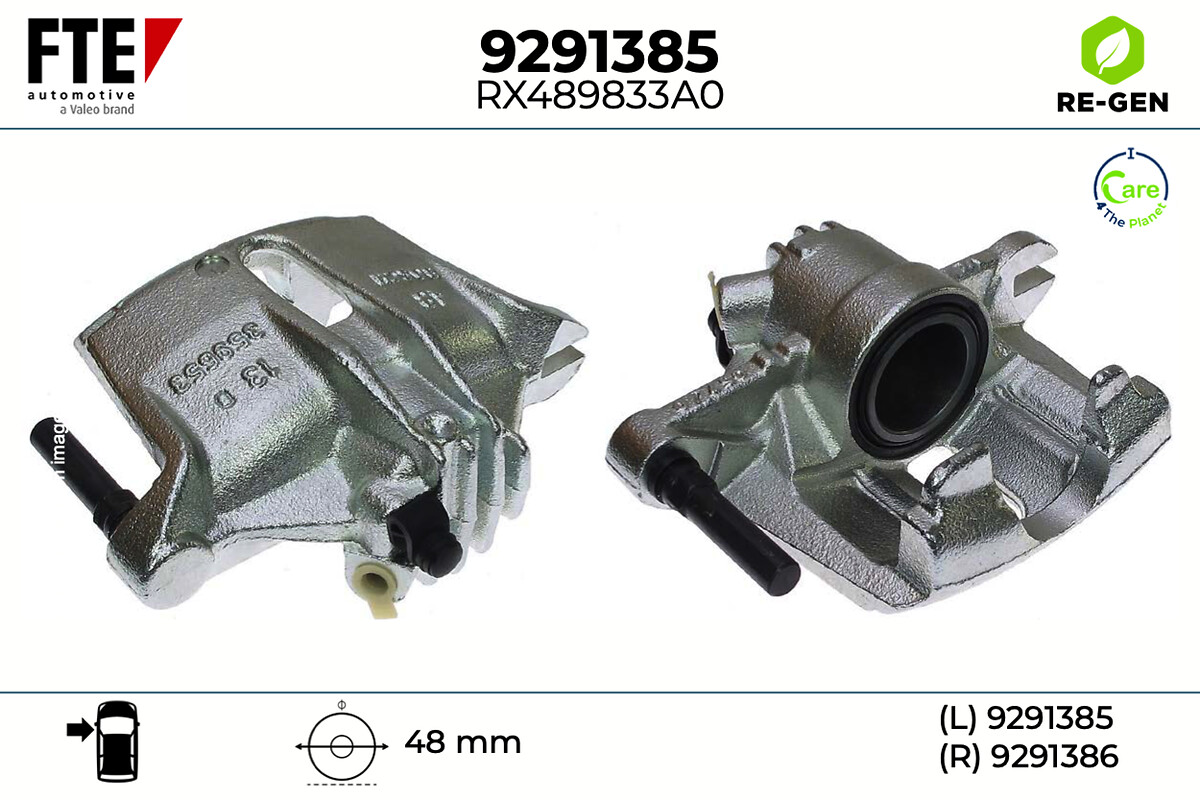 Étrier de frein FTE automotive GmbH ref. 9291385