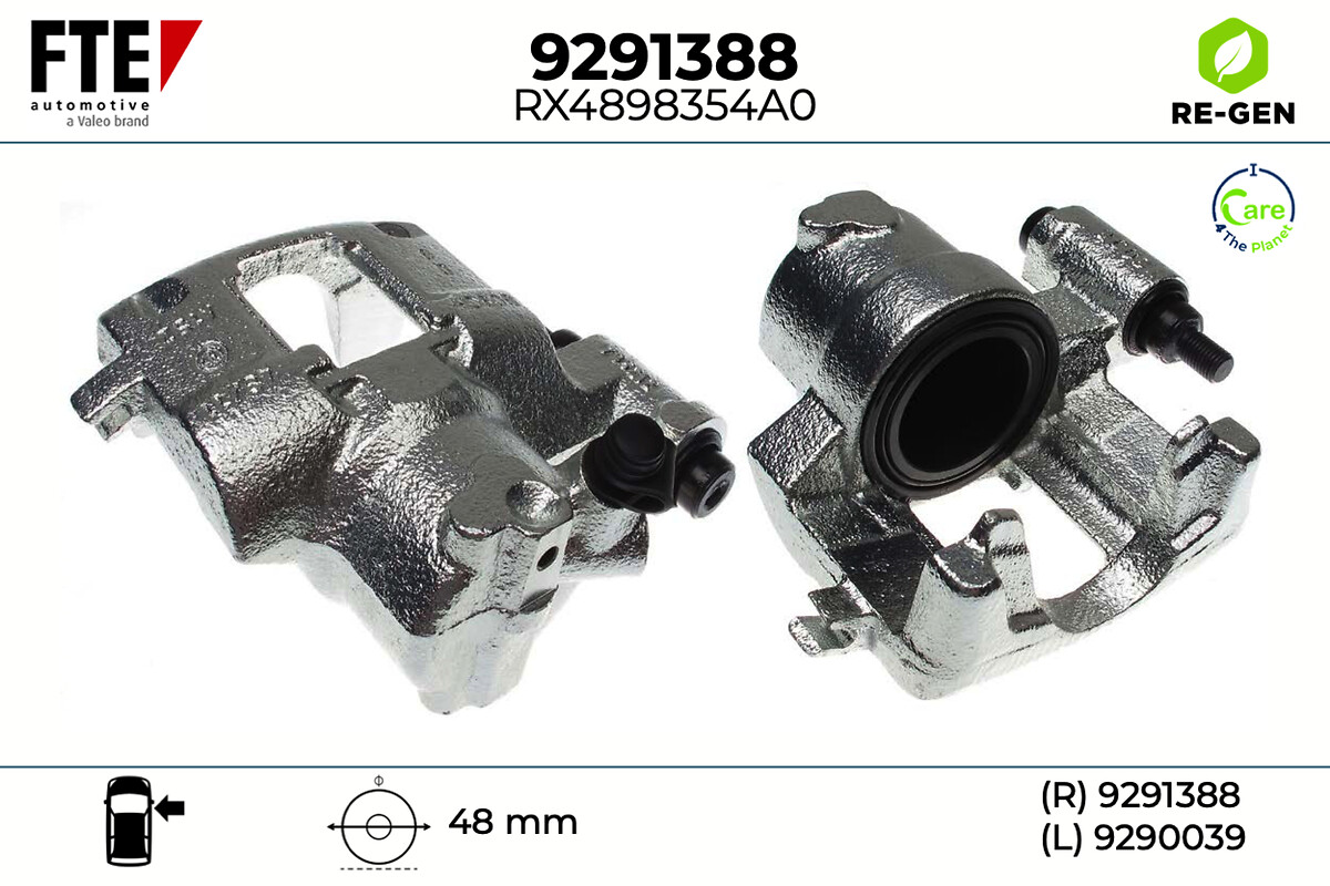 Étrier de frein FTE automotive GmbH ref. 9291388