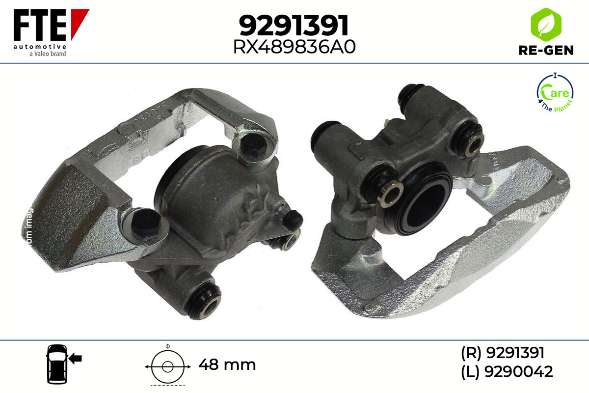Étrier de frein FTE automotive GmbH ref. 9291391