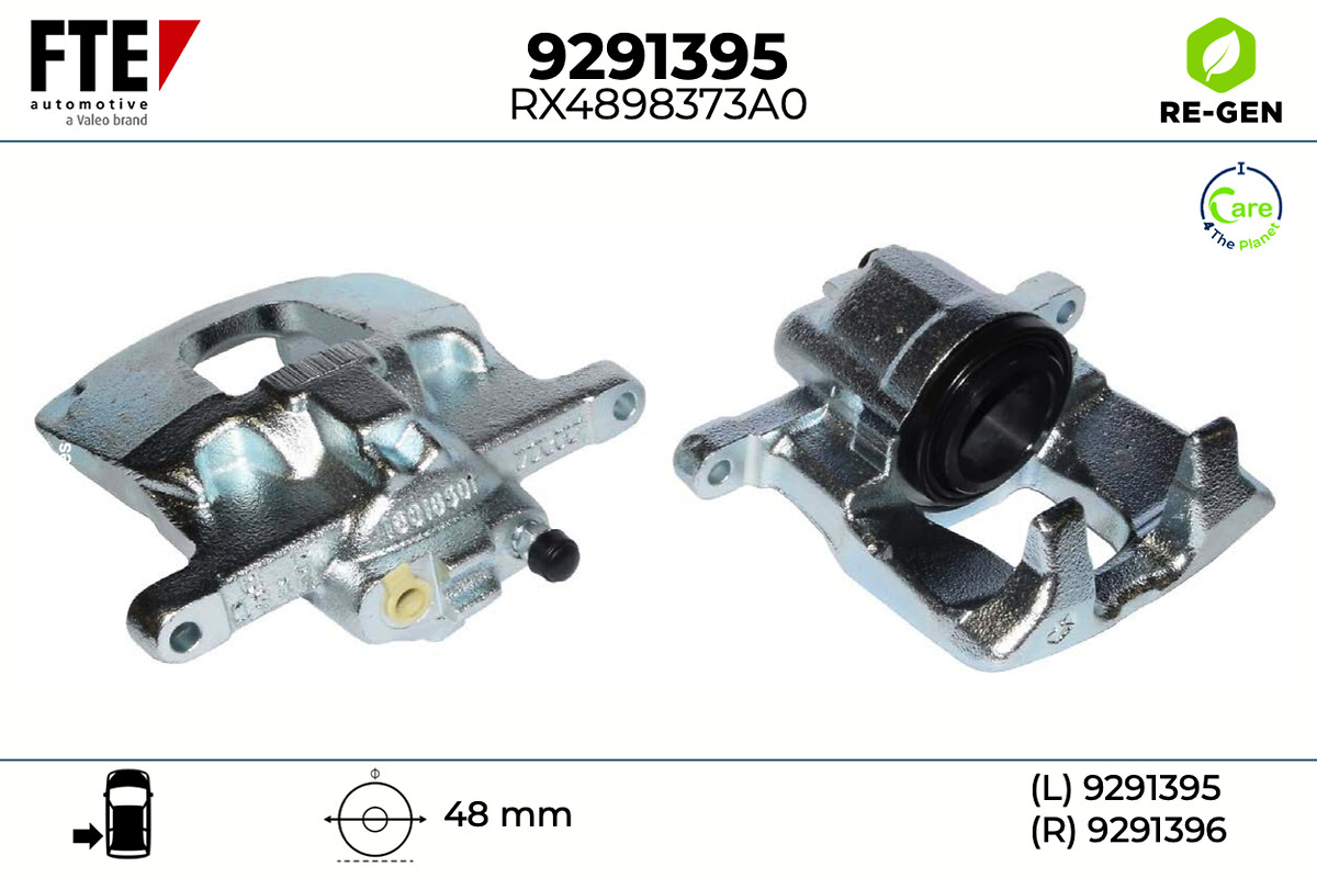 Étrier de frein FTE automotive GmbH ref. 9291395