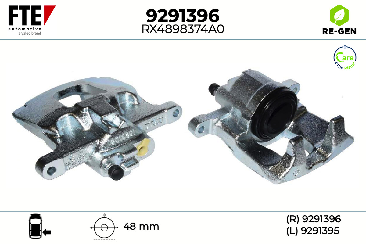 Étrier de frein FTE automotive GmbH ref. 9291396