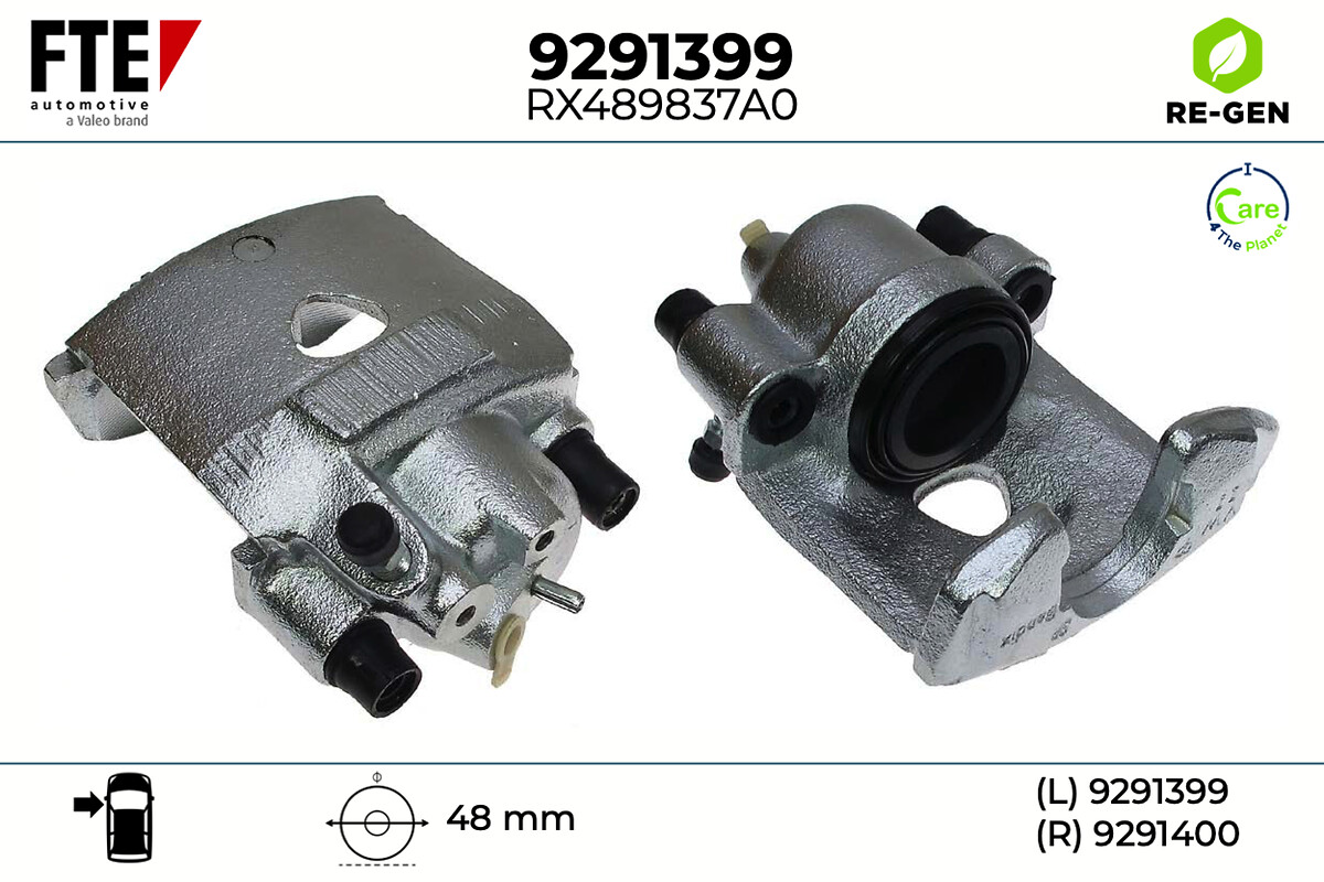 Étrier de frein FTE automotive GmbH ref. 9291399