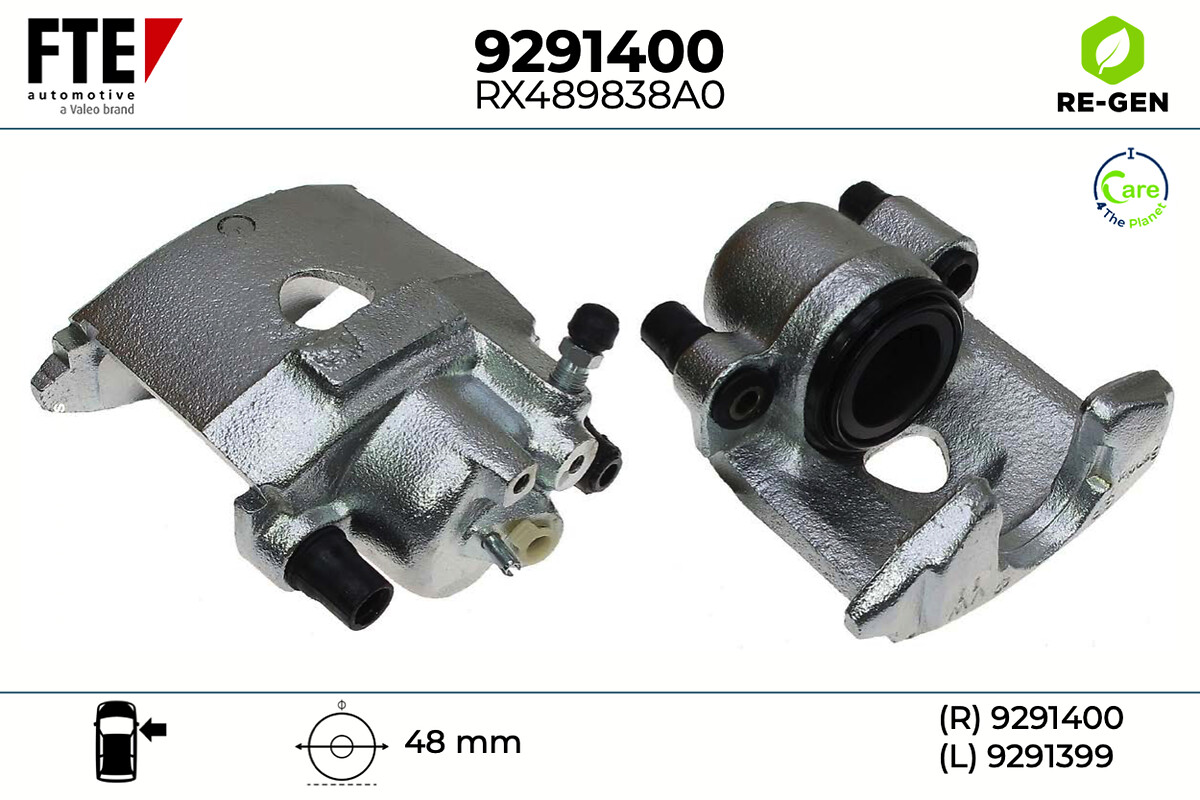 Étrier de frein FTE automotive GmbH ref. 9291400