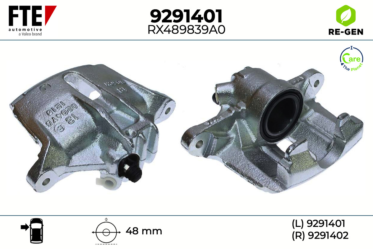 Étrier de frein FTE automotive GmbH ref. 9291401