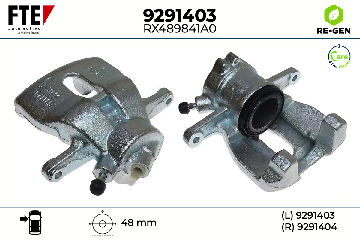 Étrier de frein FTE automotive GmbH ref. 9291403
