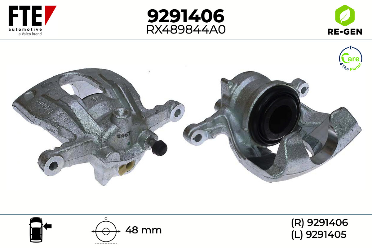 Étrier de frein FTE automotive GmbH ref. 9291406