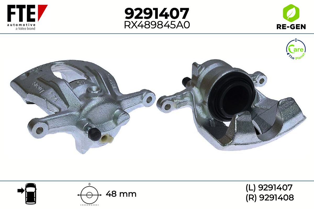 Étrier de frein FTE automotive GmbH ref. 9291407