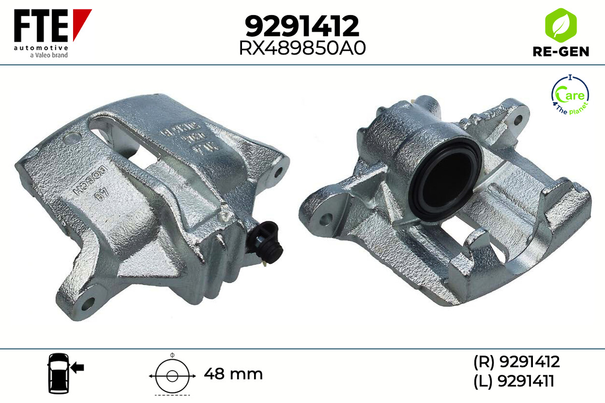Étrier de frein FTE automotive GmbH ref. 9291412