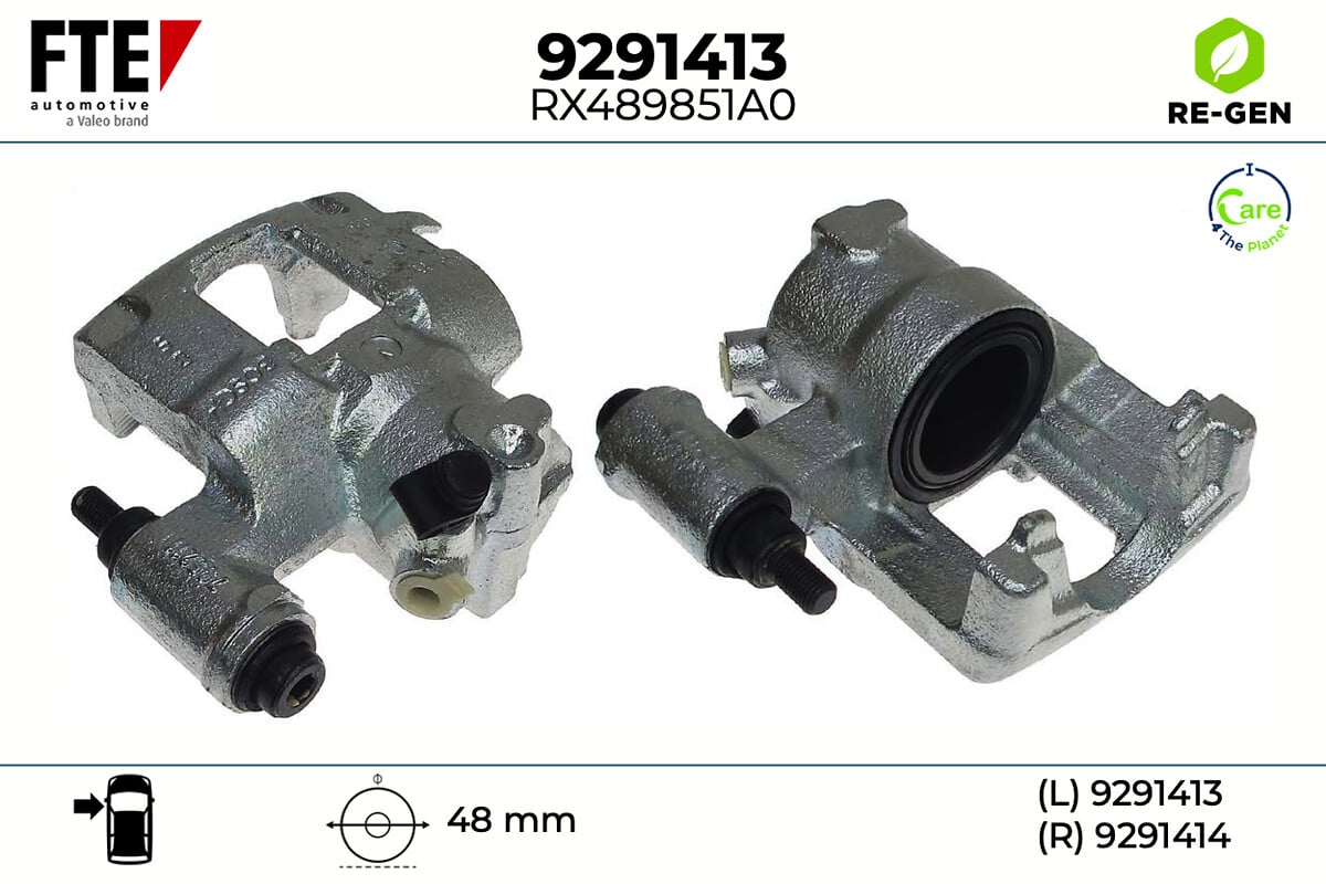 Étrier de frein FTE automotive GmbH ref. 9291413