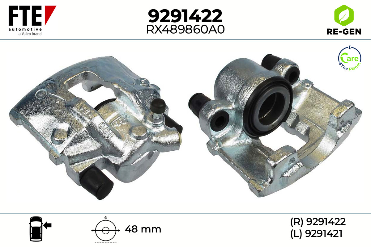 Étrier de frein FTE automotive GmbH ref. 9291422