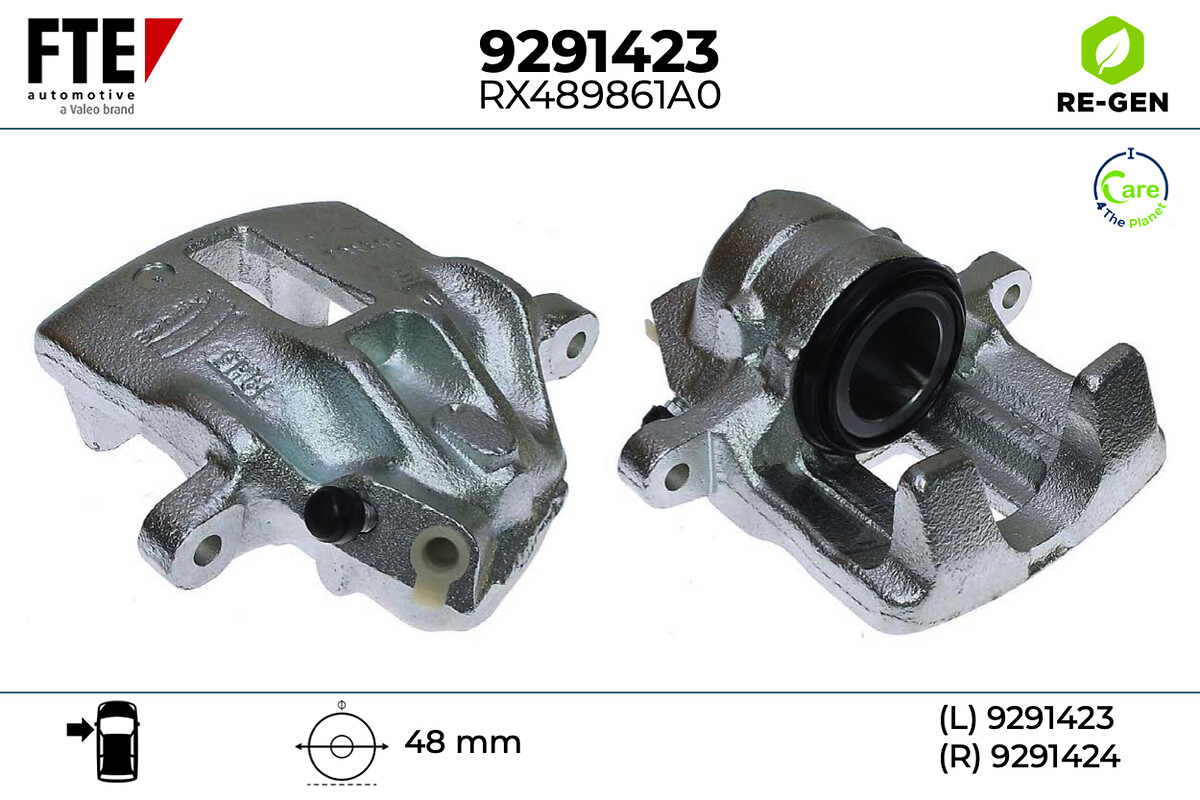 Étrier de frein FTE automotive GmbH ref. 9291423