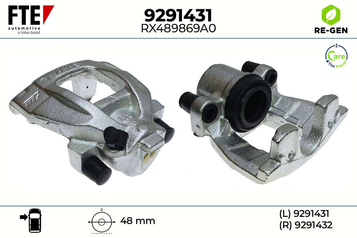 Étrier de frein FTE automotive GmbH ref. 9291431