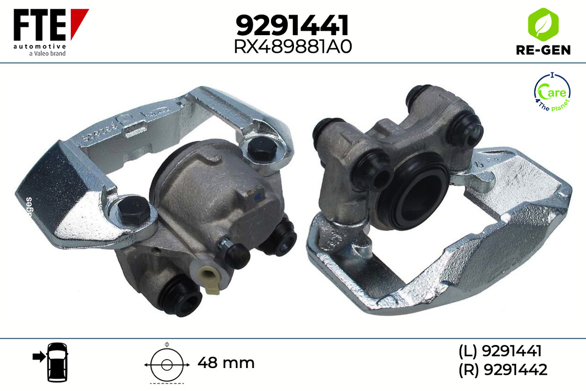 Étrier de frein FTE automotive GmbH ref. 9291441