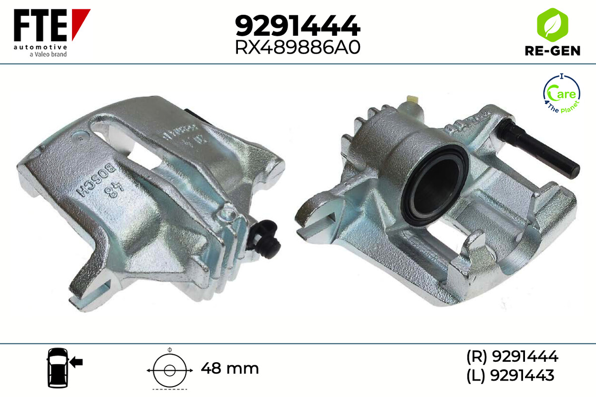 Étrier de frein FTE automotive GmbH ref. 9291444