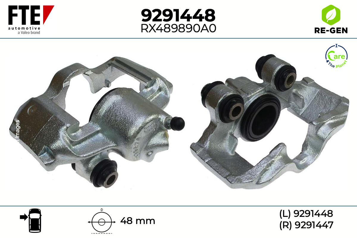 Étrier de frein FTE automotive GmbH 9291448