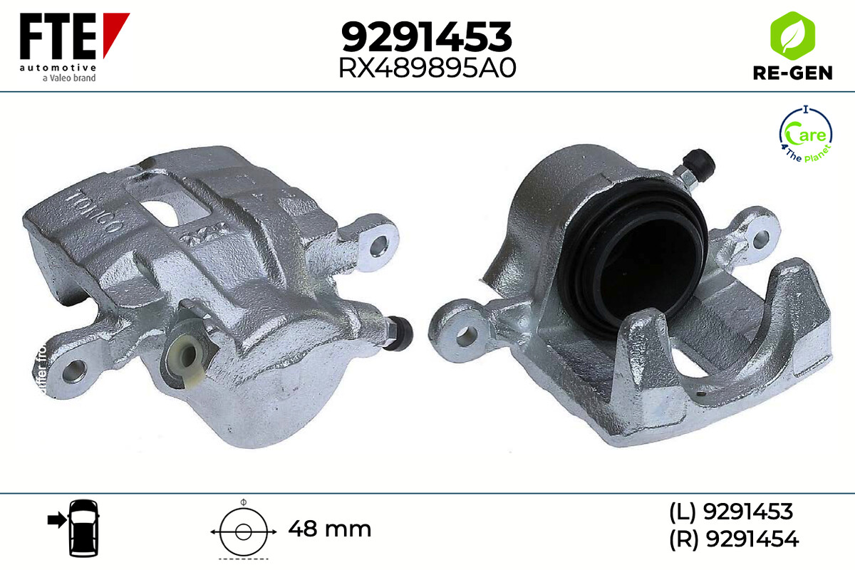Étrier de frein FTE automotive GmbH ref. 9291453