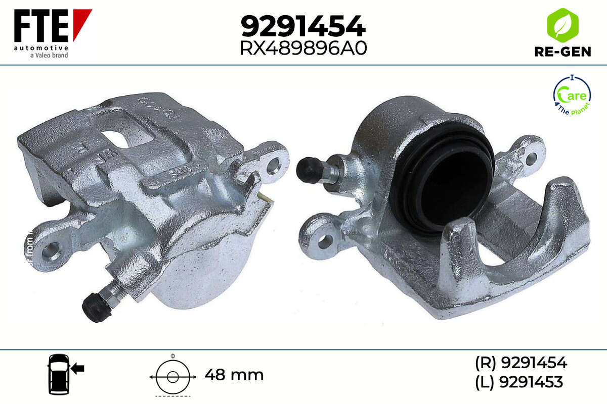 Étrier de frein FTE automotive GmbH ref. 9291454