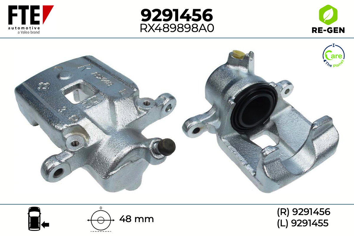Étrier de frein FTE automotive GmbH ref. 9291456