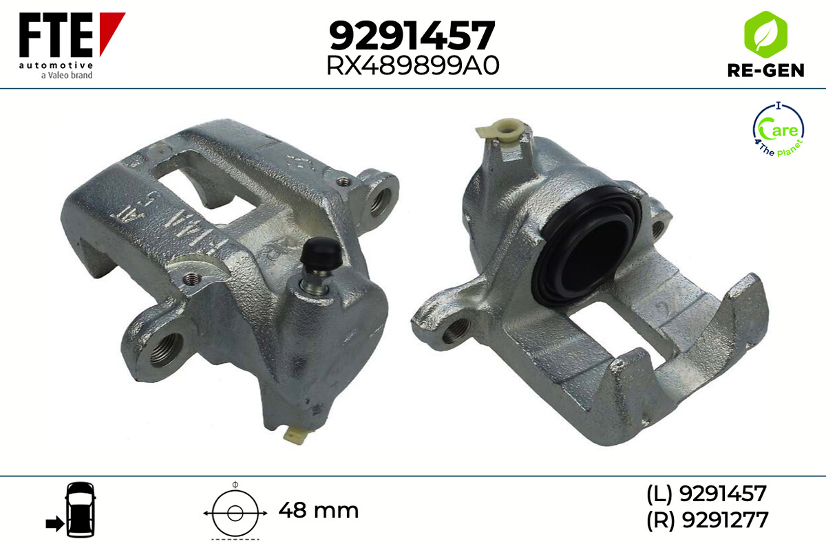 Étrier de frein FTE automotive GmbH ref. 9291457