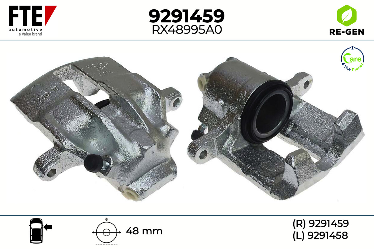 Étrier de frein FTE automotive GmbH ref. 9291459