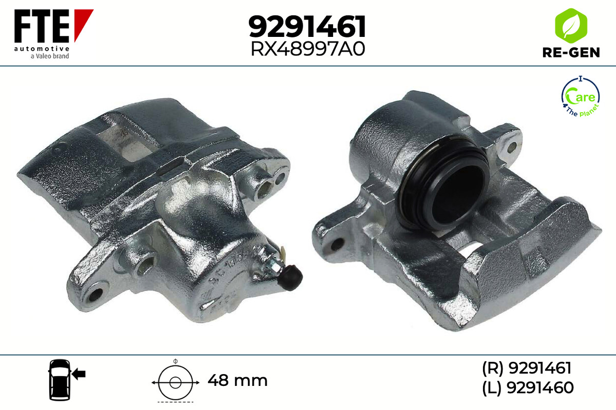 Étrier de frein FTE automotive GmbH ref. 9291461