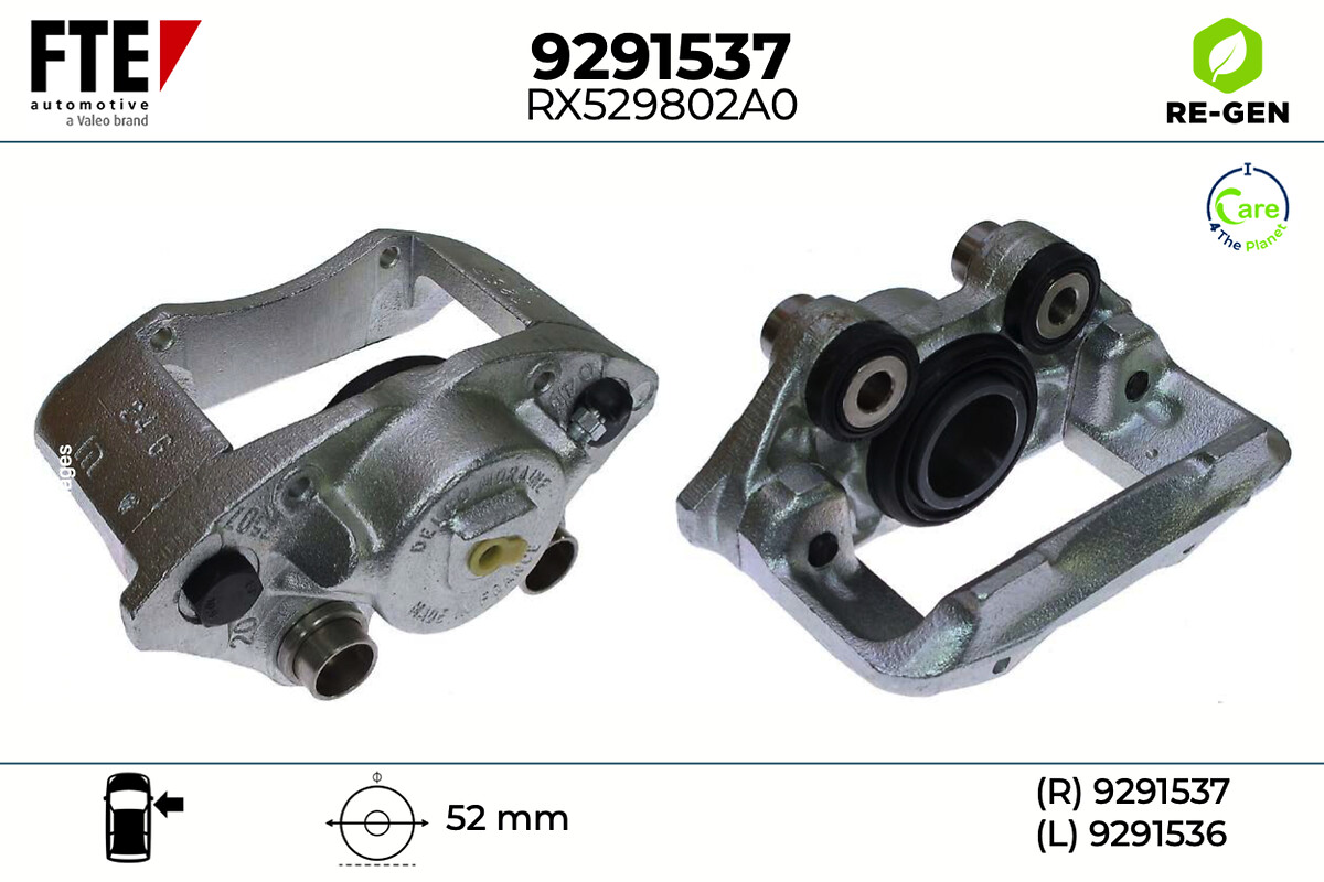 Étrier de frein FTE automotive GmbH ref. 9291537