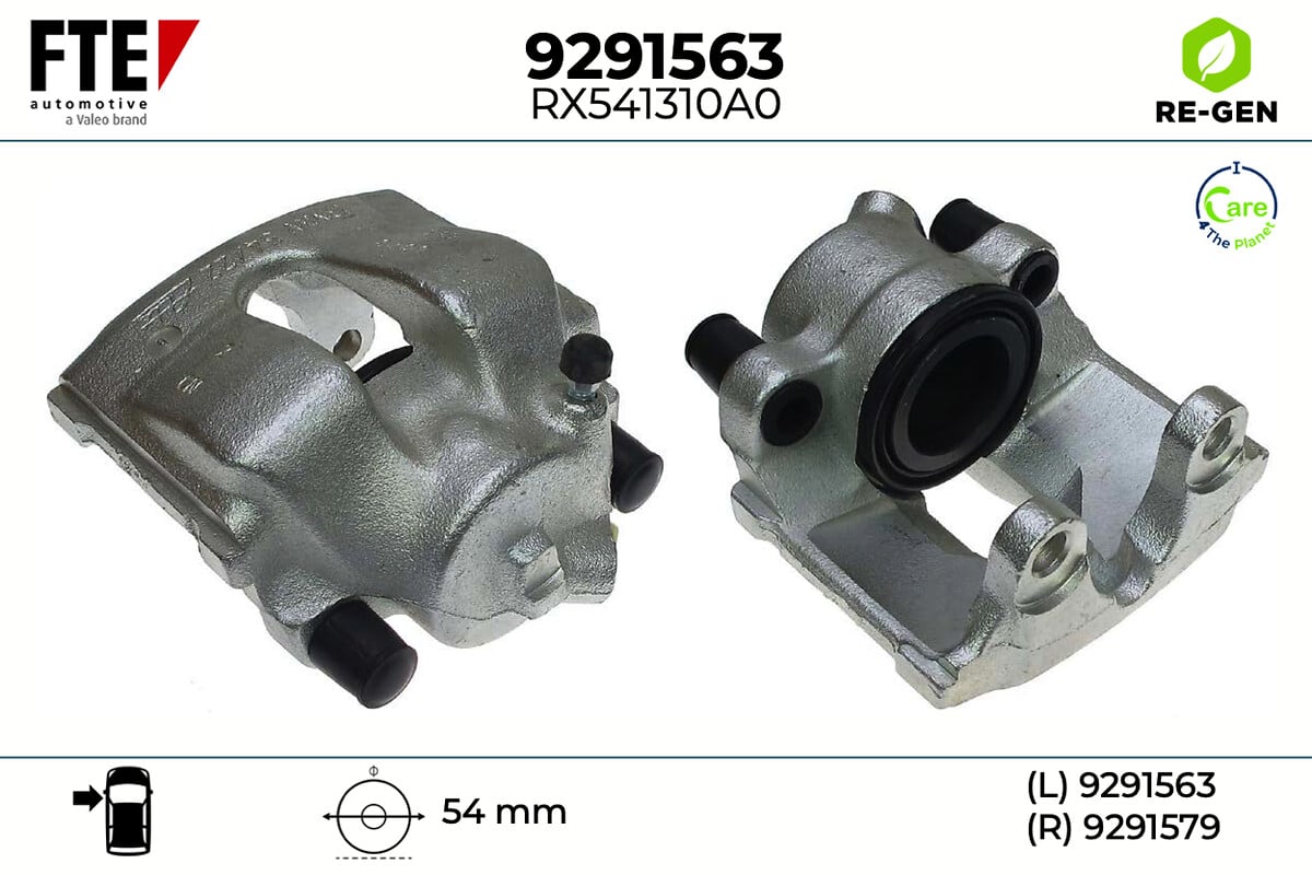 Étrier de frein FTE automotive GmbH ref. 9291563
