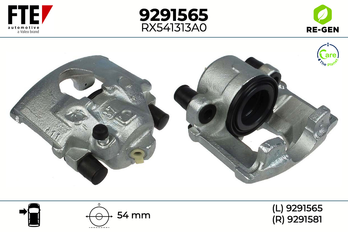 Étrier de frein FTE automotive GmbH ref. 9291565