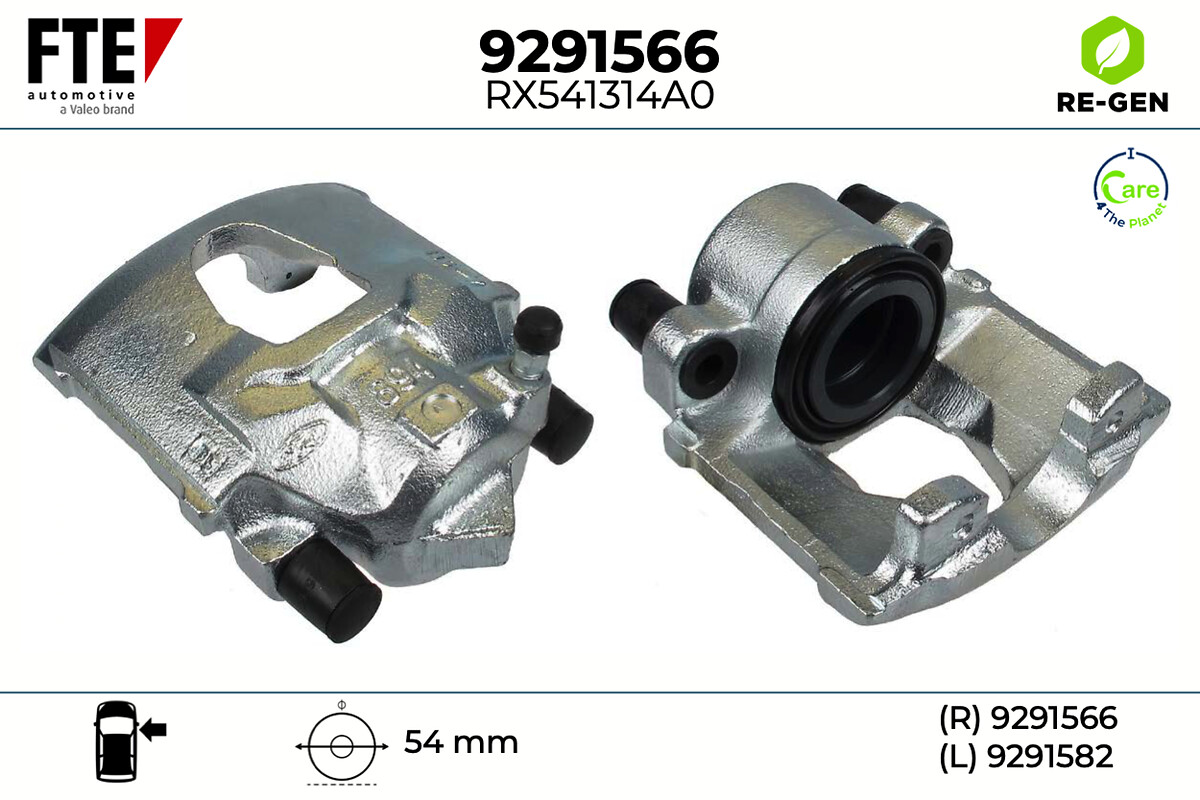 Étrier de frein FTE automotive GmbH ref. 9291566