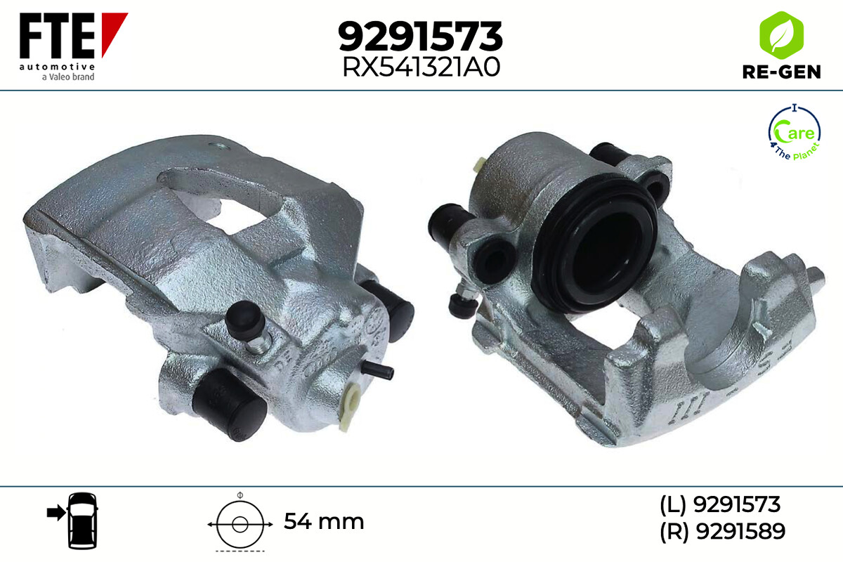 Étrier de frein FTE automotive GmbH ref. 9291573