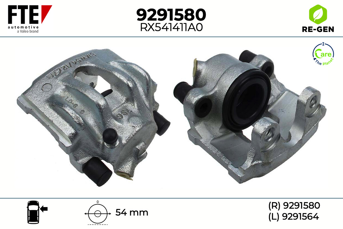 Étrier de frein FTE automotive GmbH ref. 9291580