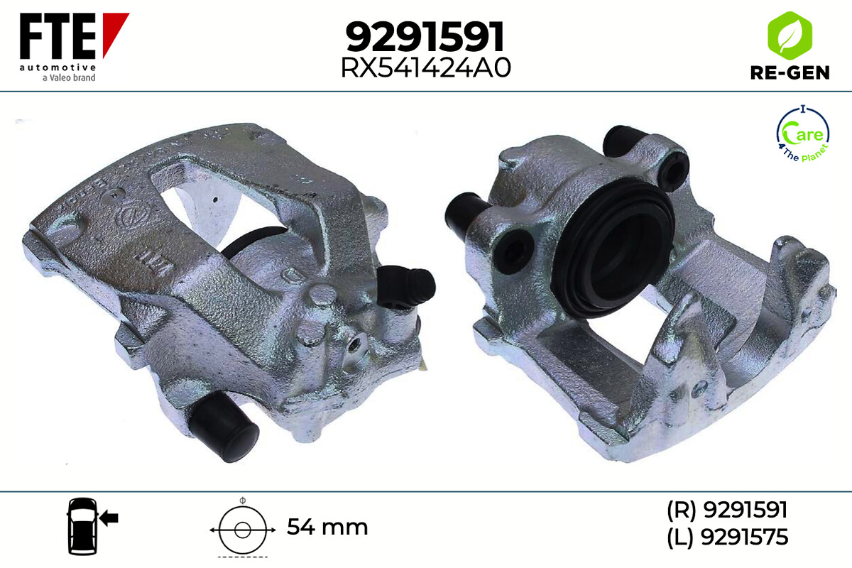 Étrier de frein FTE automotive GmbH ref. 9291591
