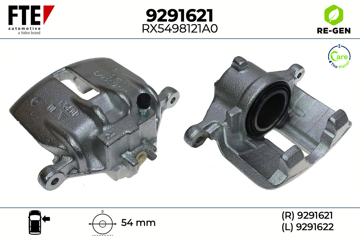 Étrier de frein FTE automotive GmbH ref. 9291621