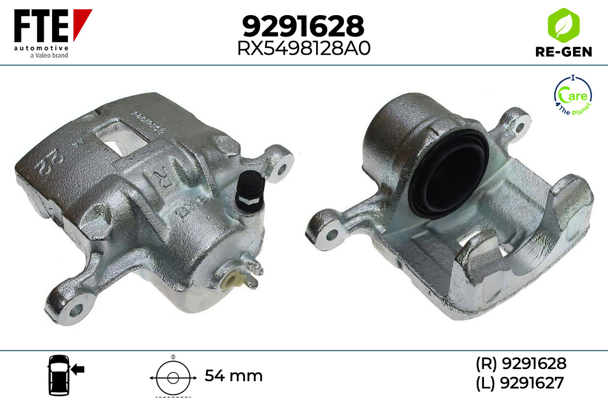 Étrier de frein FTE automotive GmbH ref. 9291628