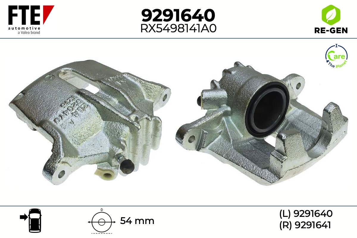 Étrier de frein FTE automotive GmbH ref. 9291640