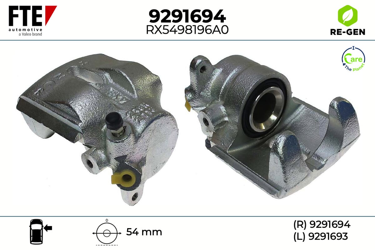 Étrier de frein FTE automotive GmbH ref. 9291694