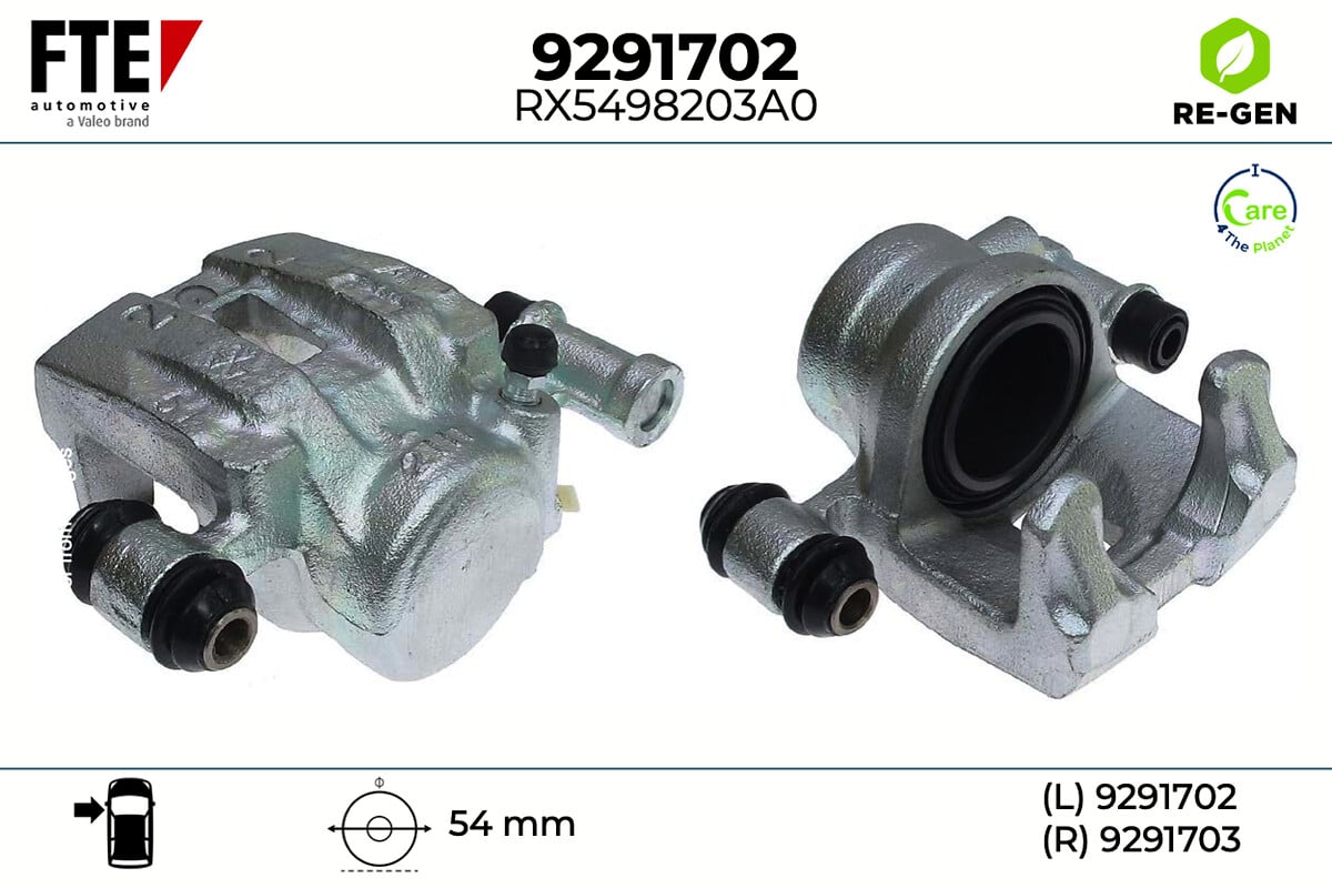 Étrier de frein FTE automotive GmbH ref. 9291702
