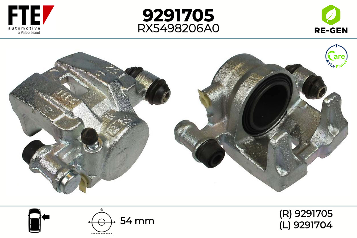 Étrier de frein FTE automotive GmbH ref. 9291705