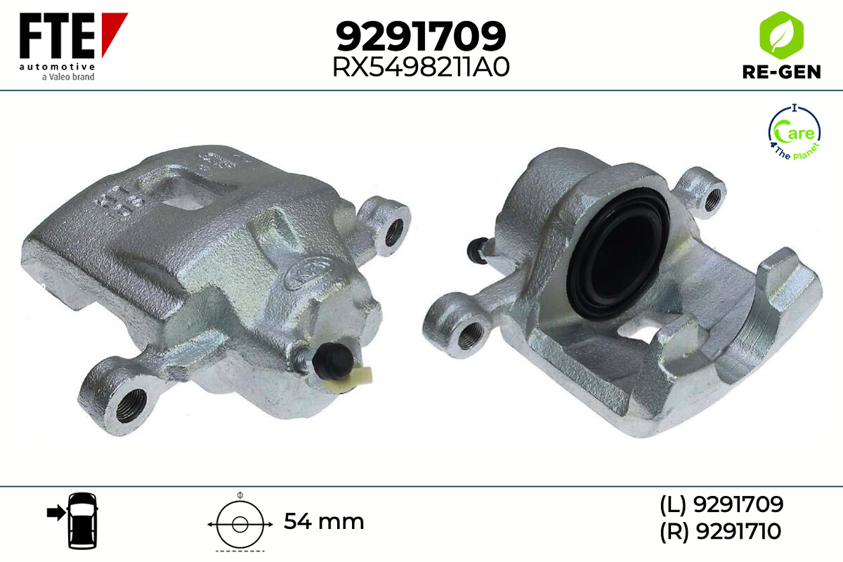 Étrier de frein FTE automotive GmbH ref. 9291709