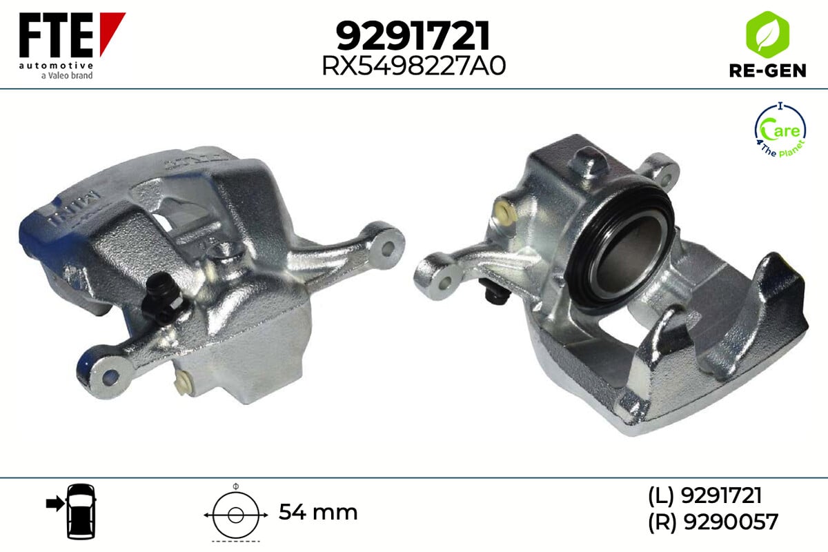 Étrier de frein FTE automotive GmbH ref. 9291721