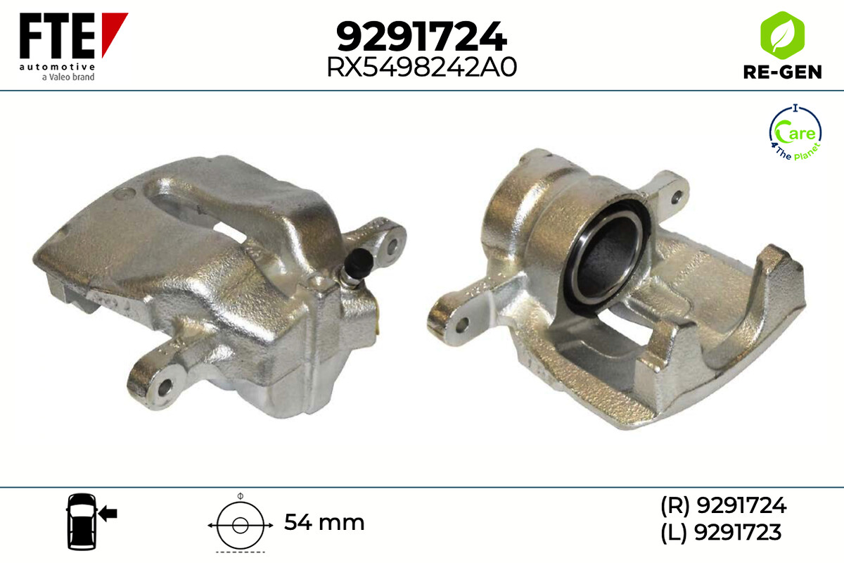 Étrier de frein FTE automotive GmbH ref. 9291724