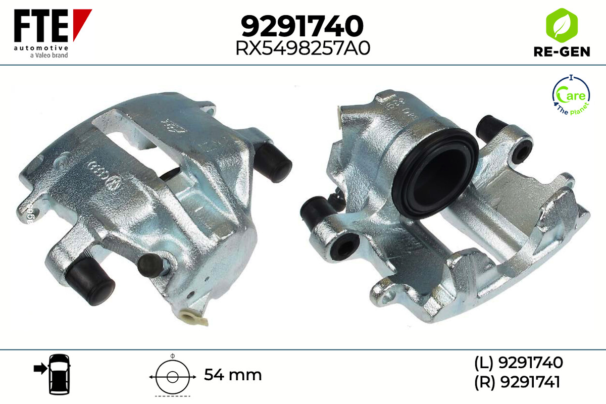 Étrier de frein FTE automotive GmbH ref. 9291740