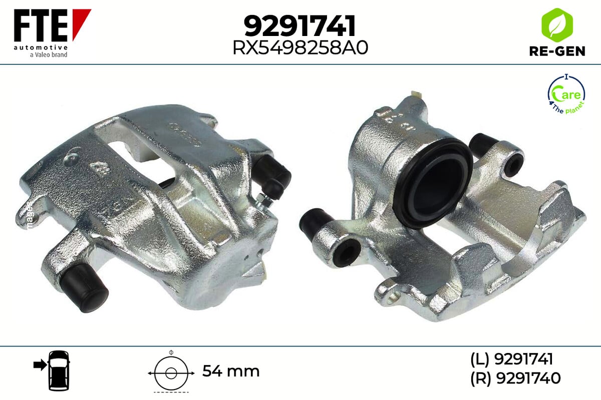 Étrier de frein FTE automotive GmbH ref. 9291741