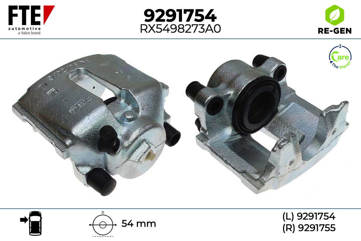 Étrier de frein FTE automotive GmbH ref. 9291754