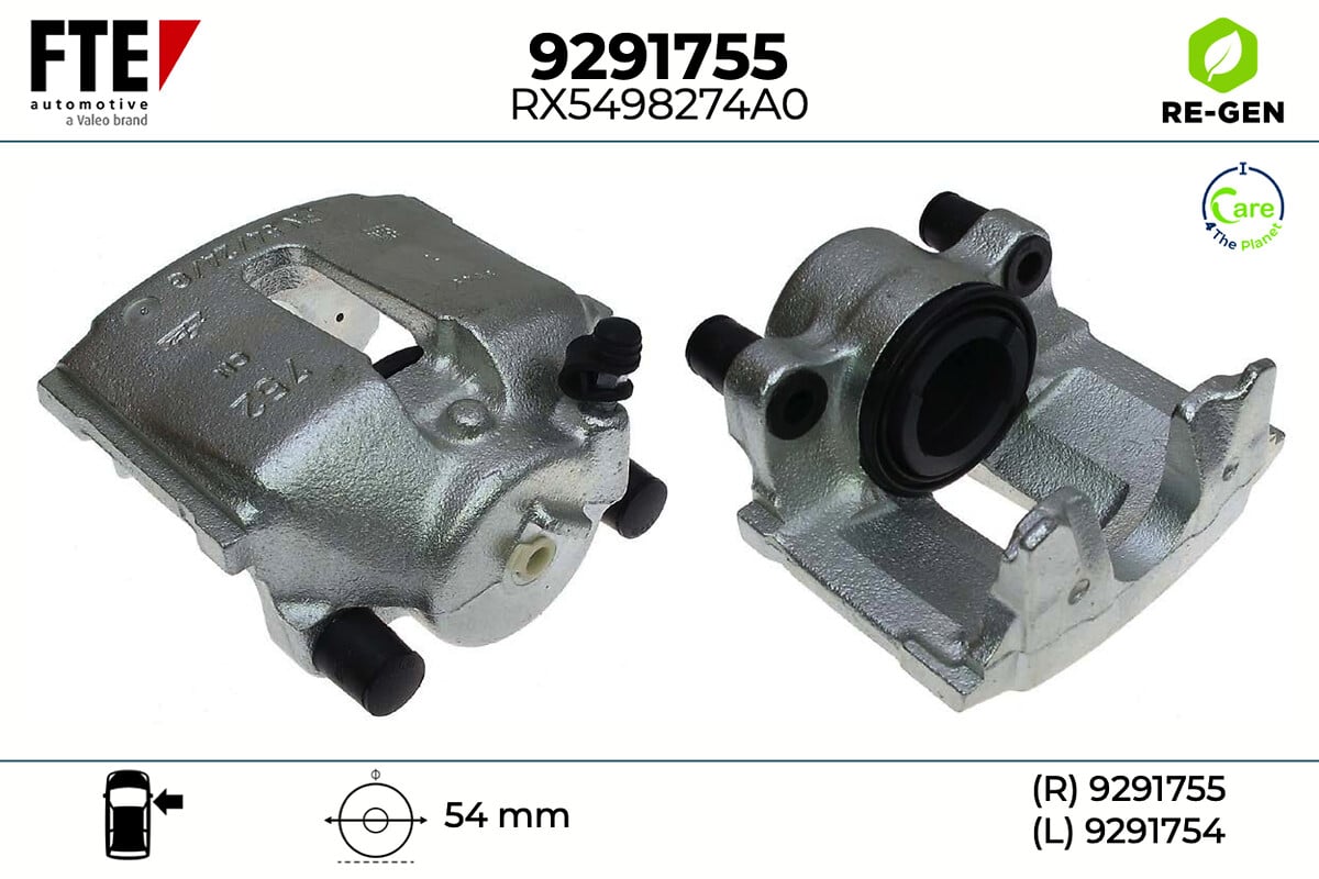 Étrier de frein FTE automotive GmbH ref. 9291755