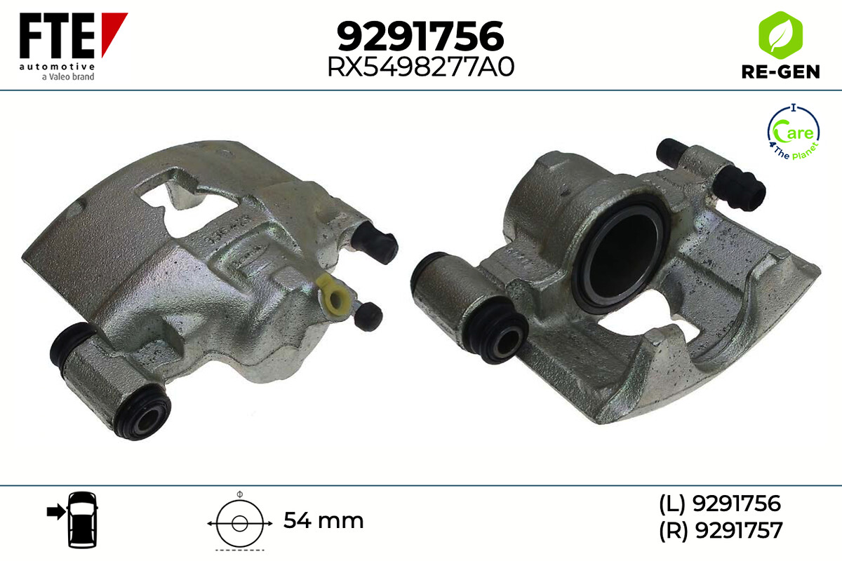 Étrier de frein FTE automotive GmbH ref. 9291756