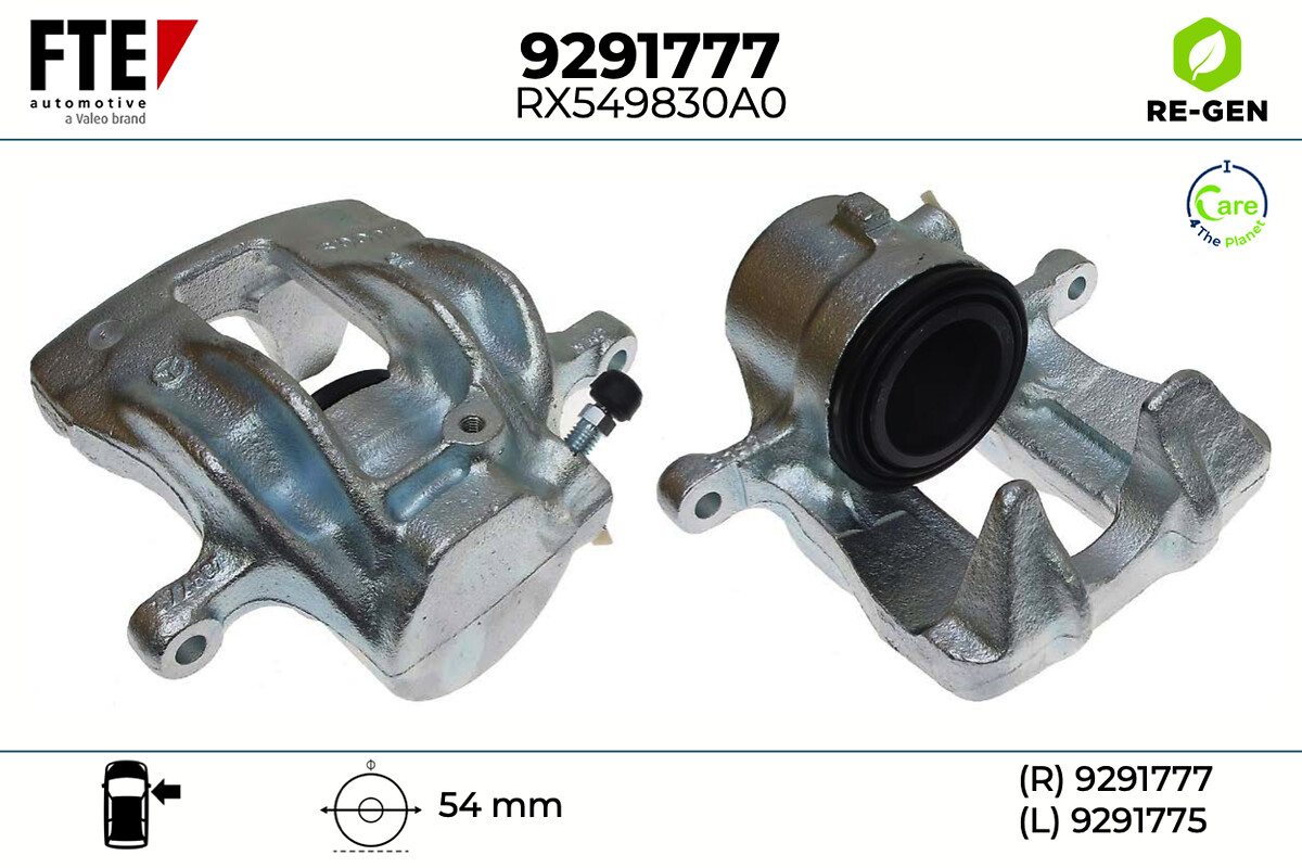 Étrier de frein FTE automotive GmbH ref. 9291777