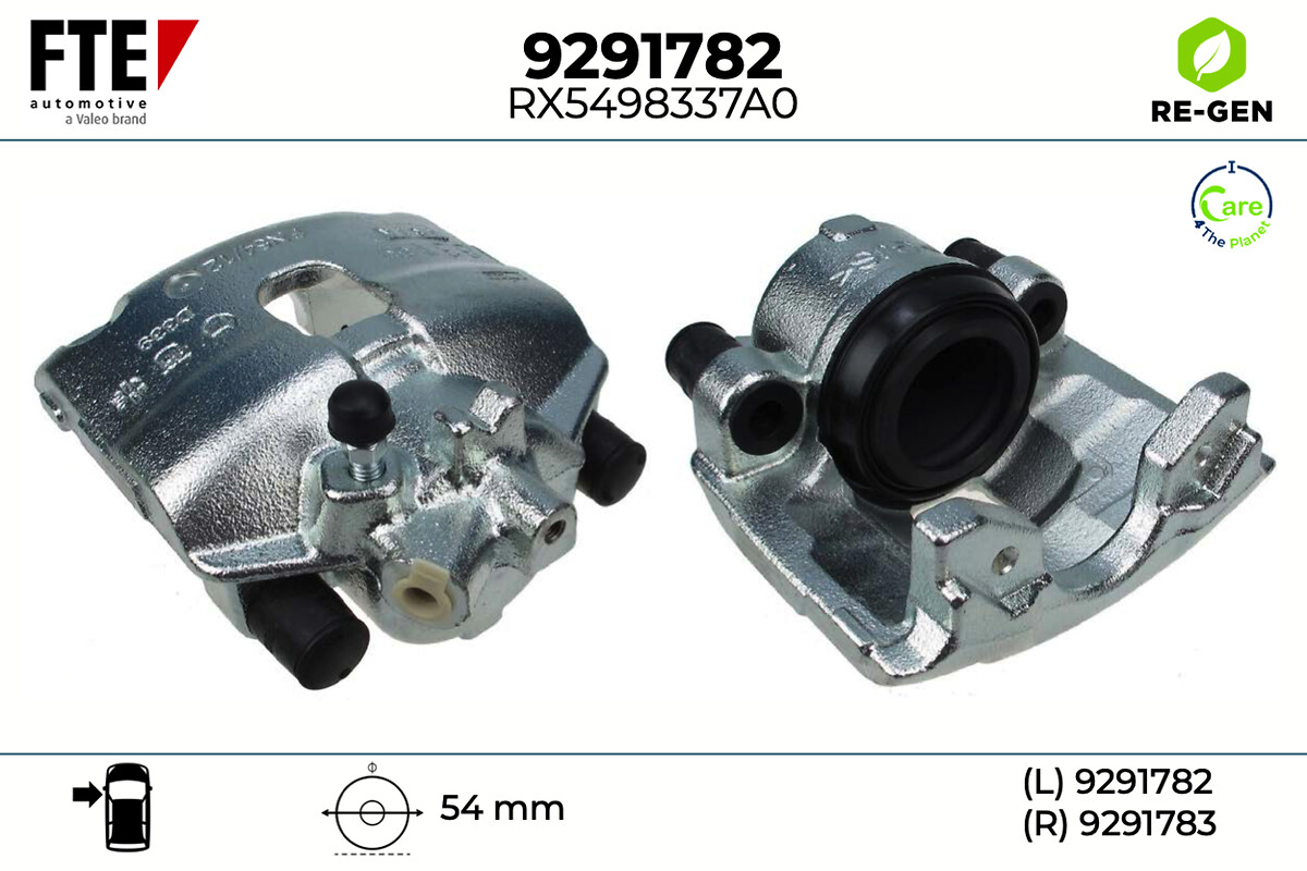 Étrier de frein FTE automotive GmbH ref. 9291782